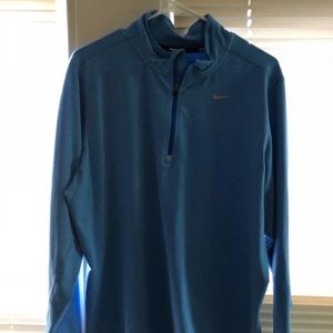 Nike Long Sleeve Dri-Fit 1/4-zip Size L